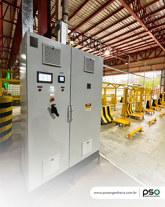 Infraestrutura de Carregamento para Empilhadeiras Elétricas